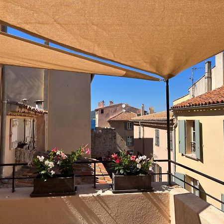 Saint-Tropez Centre - Grand Studio Avec Terrasse Exteriör bild