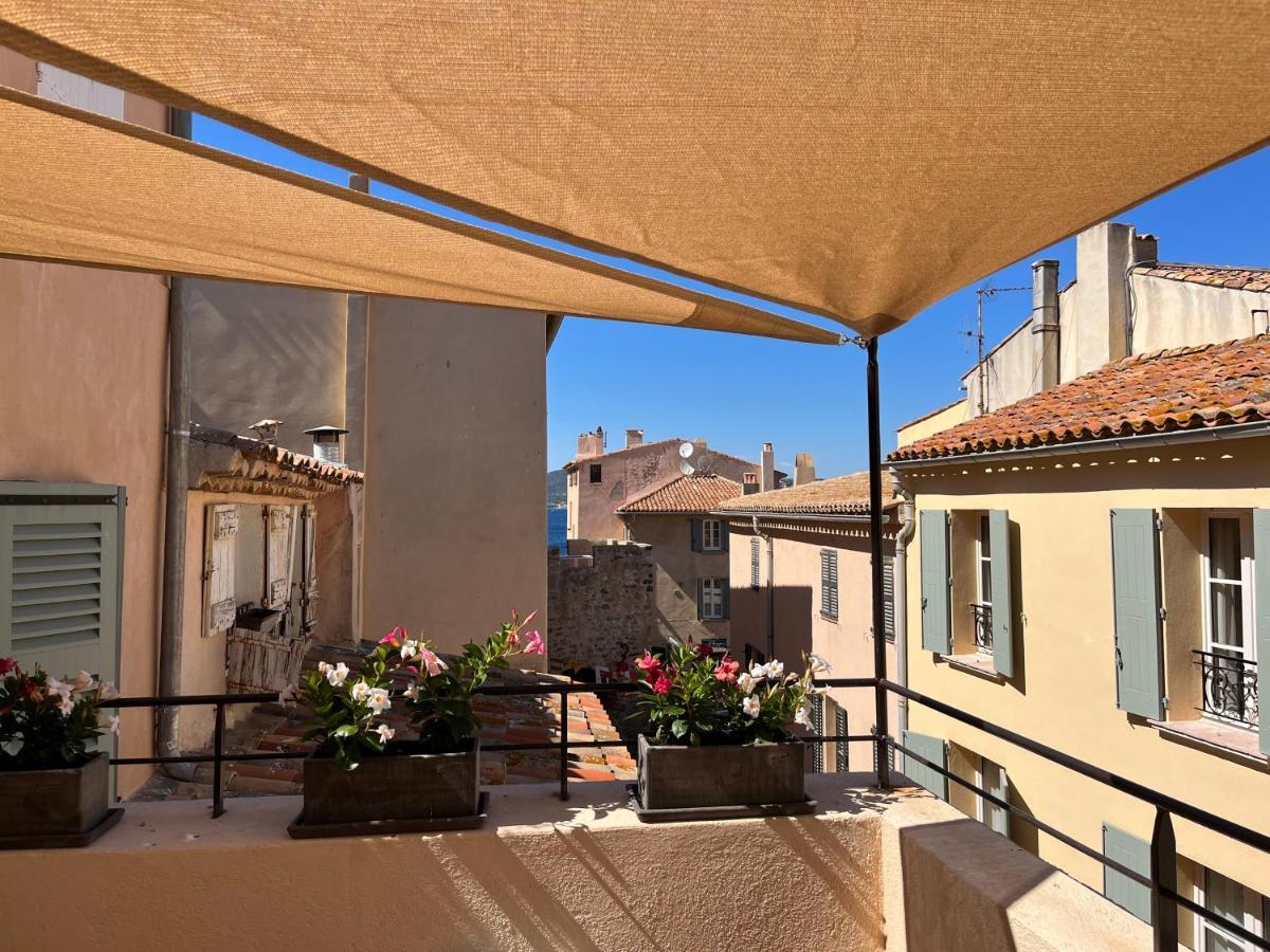 Saint-Tropez Centre - Grand Studio Avec Terrasse Exteriör bild