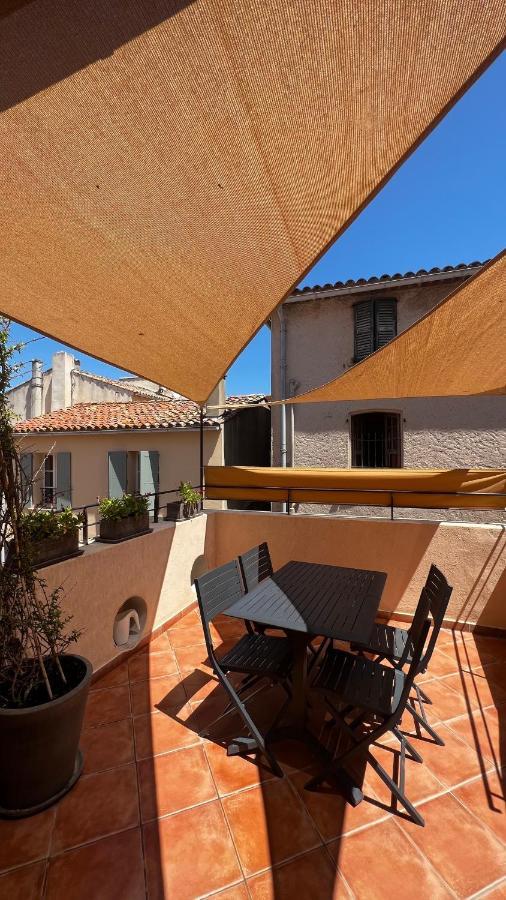 Saint-Tropez Centre - Grand Studio Avec Terrasse Exteriör bild