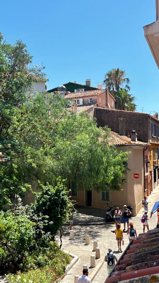 Saint-Tropez Centre - Grand Studio Avec Terrasse Exteriör bild